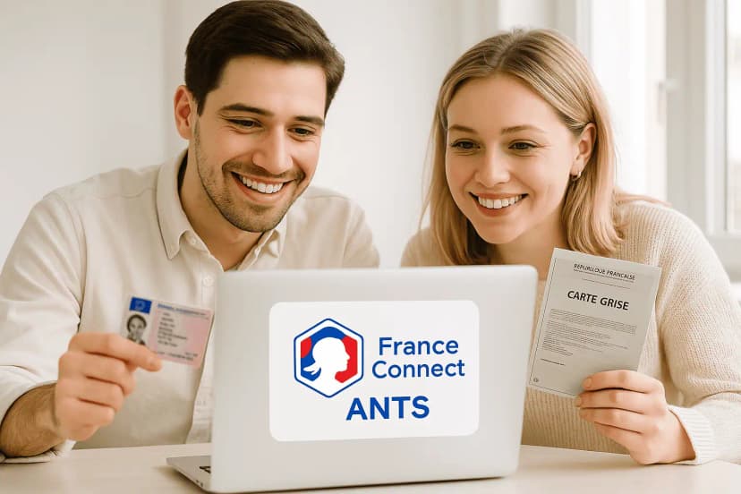 France Connect et ANTS - Accès simplifié pour gérer vos permis et cartes grises